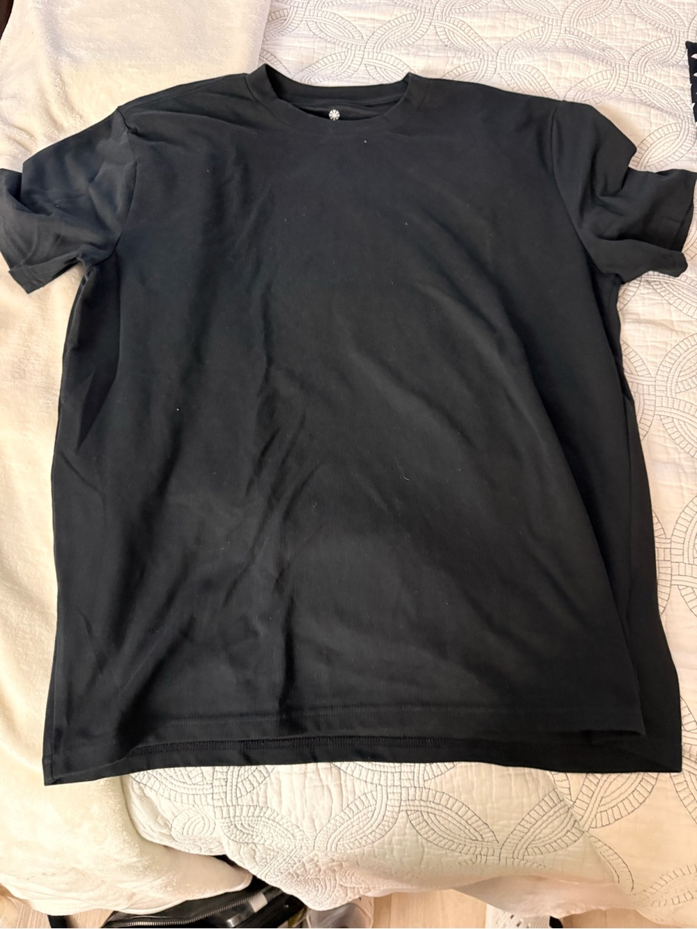 Hollister Black Short Sleeve Crewneck Tee